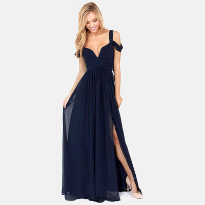 Valenzora | Langes, elegantes griechisches Plisseekleid