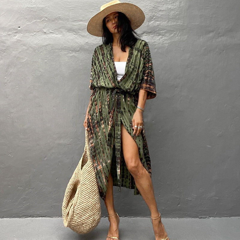 Valenzora | Glamorous Sun Protection Resort Beach Dress Cover Up