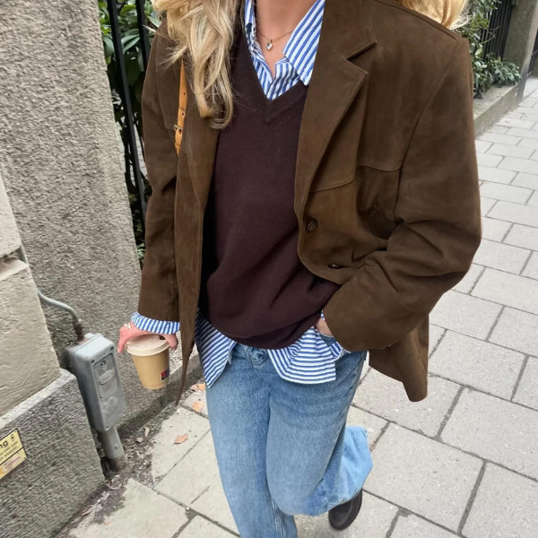 Valenzora | Luxury Suede Women's Jacket