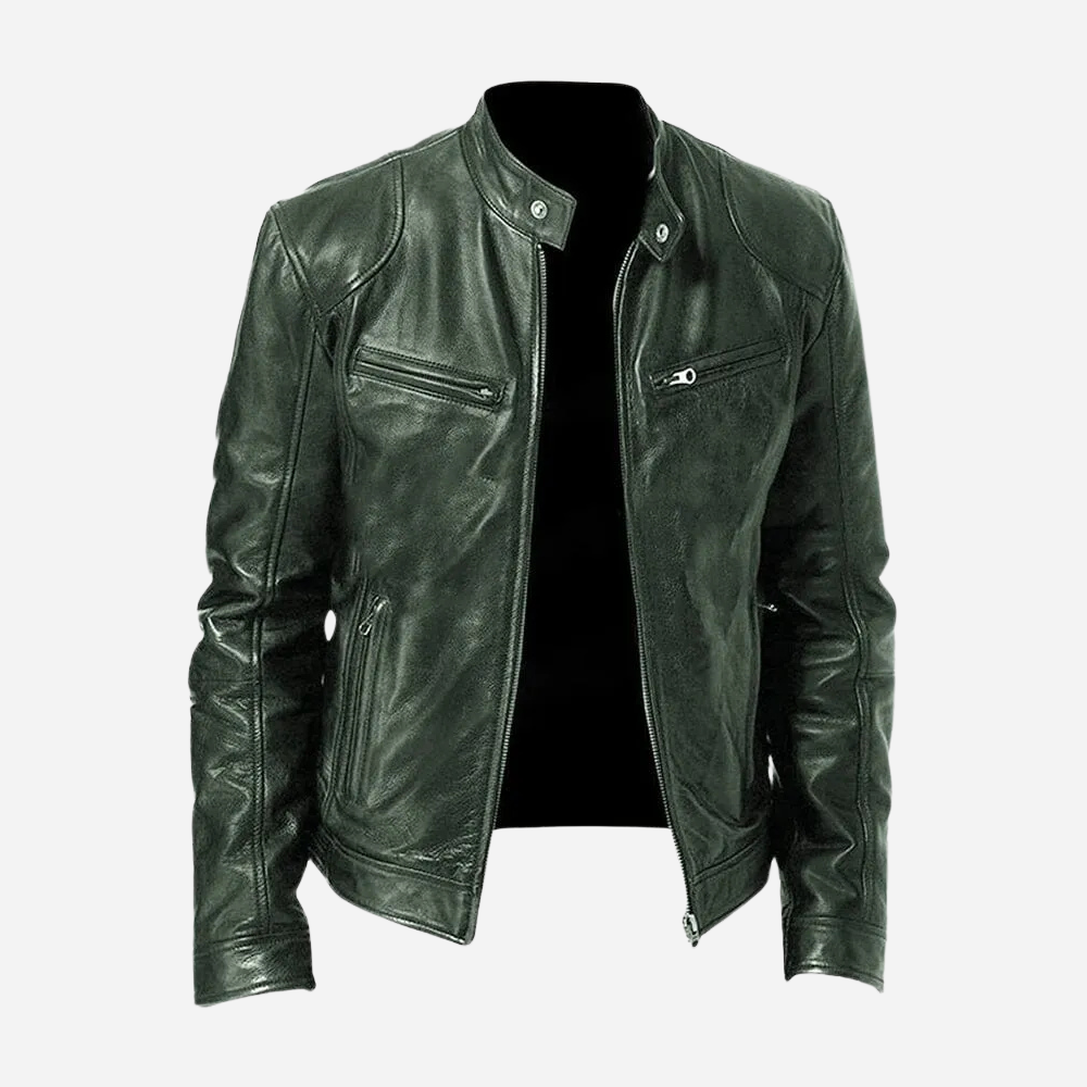 Valenzora | Stylische Motorrad-Lederjacke