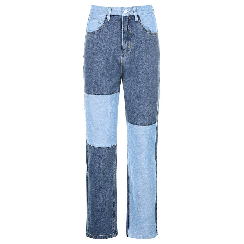 Valenzora Jeans mit hoher Taille und geradem Bein, Damen