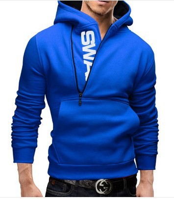 Valenzora | Stylish hoodie with side zipper