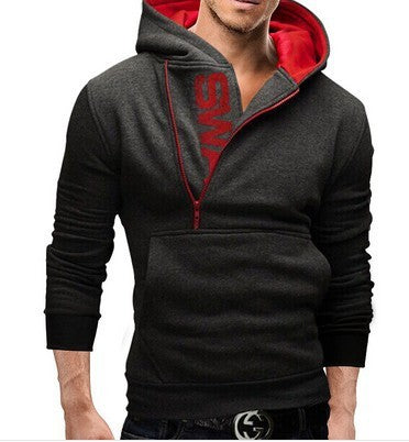 Valenzora | Stylish hoodie with side zipper