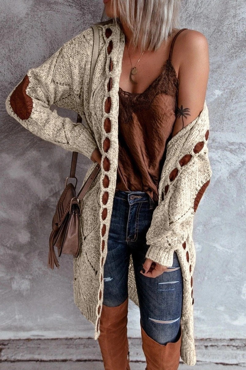 Valenzora | Fashionable cardigan with hood