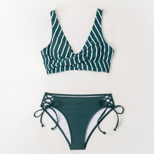 Valenzora | Bedruckter Bikini Badeanzug für Damen