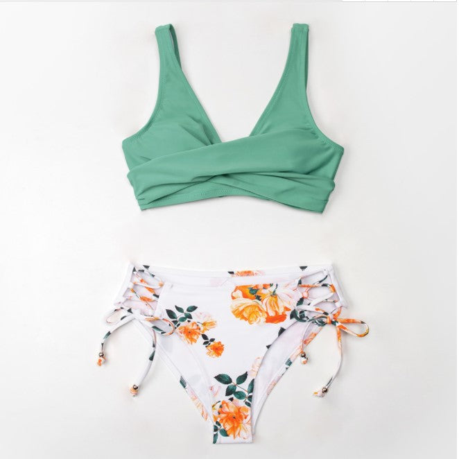 Valenzora | Bedruckter Bikini Badeanzug für Damen