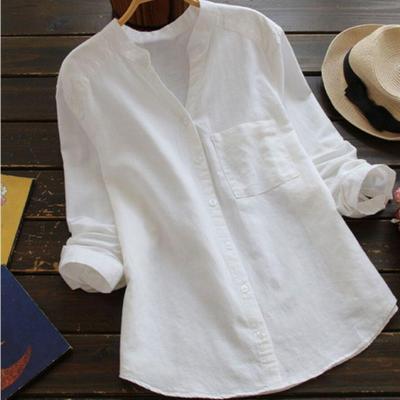 Valenzora | Casual, loose-fitting shirt made of linen and cotton