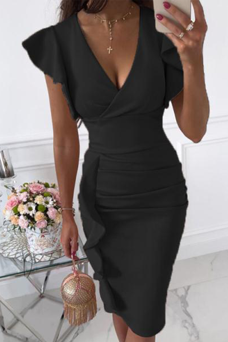 Valenzora | Kleid mit Wickelrock