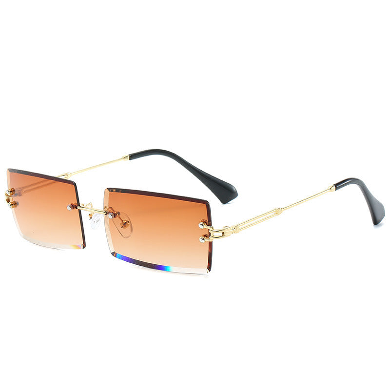 Valenzora | Trendige rechteckige Sonnenbrille im Retro-Stil