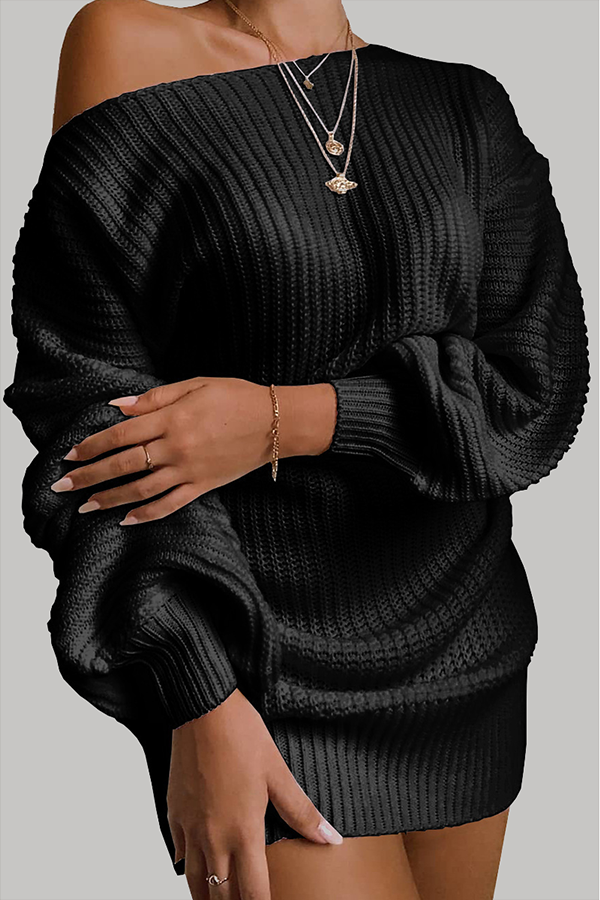 Modern and fashionable winter sweater
