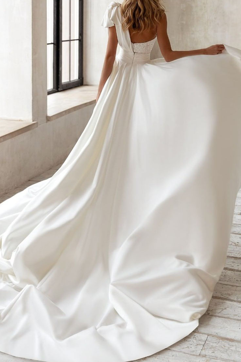 Valenzora | Casual Solid Color Sequin One Shoulder Irregular Dress Dresses