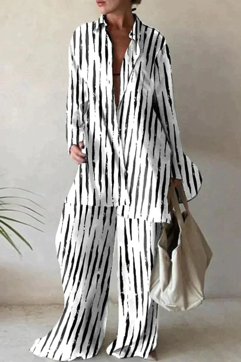 Valenzora | Fashionable printed pantsuit for women