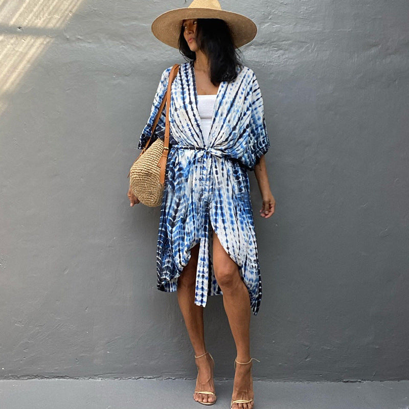 Valenzora | Glamorous Sun Protection Resort Beach Dress Cover Up