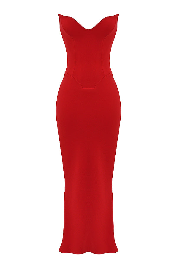 Valenzora | Strapless Corset Dress