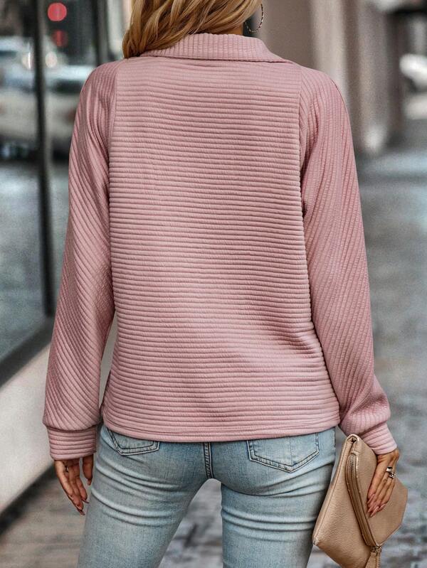 Valenzora | Damen-Half-Zip-Pullover
