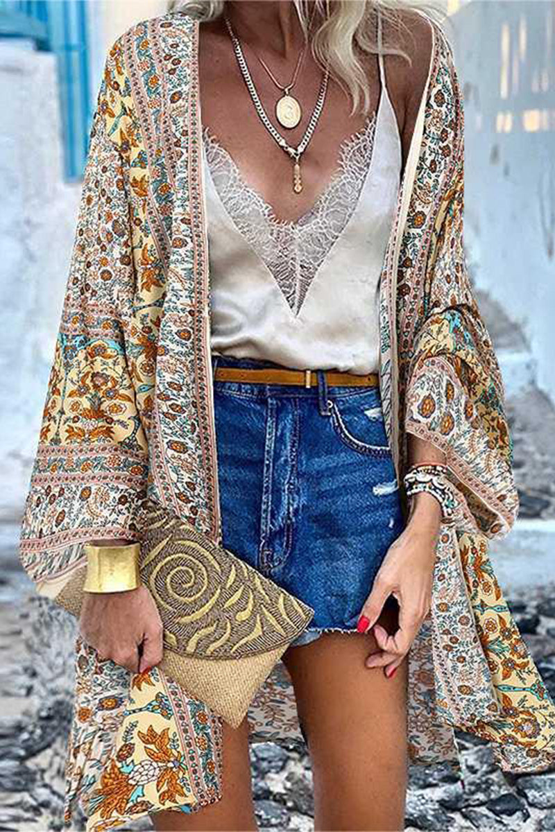 Valenzora | College Print Patchwork Cardigan Kragen Oberbekleidung