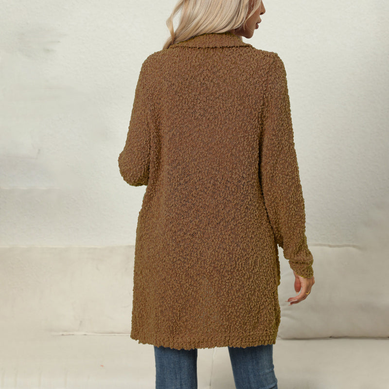Valenzora | Lässiger einfarbiger Cardigan