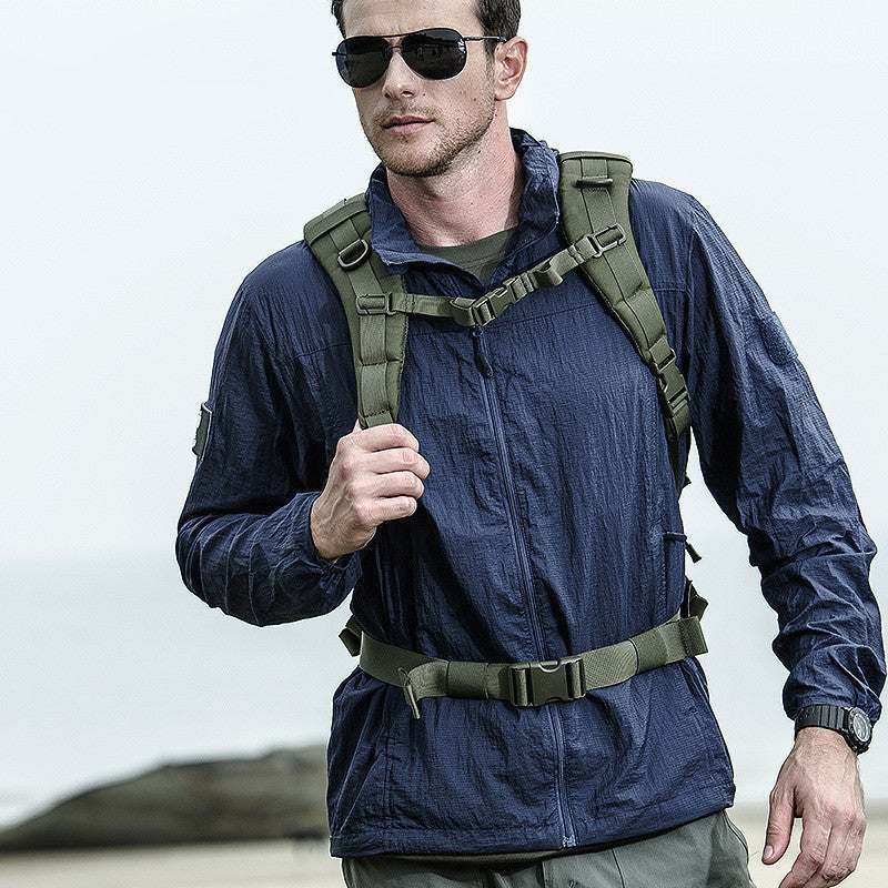Valenzora | Lightweight Waterproof Jacket with Zipper
