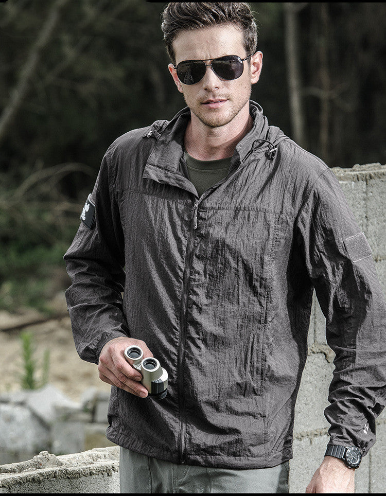 Valenzora | Lightweight Waterproof Jacket with Zipper