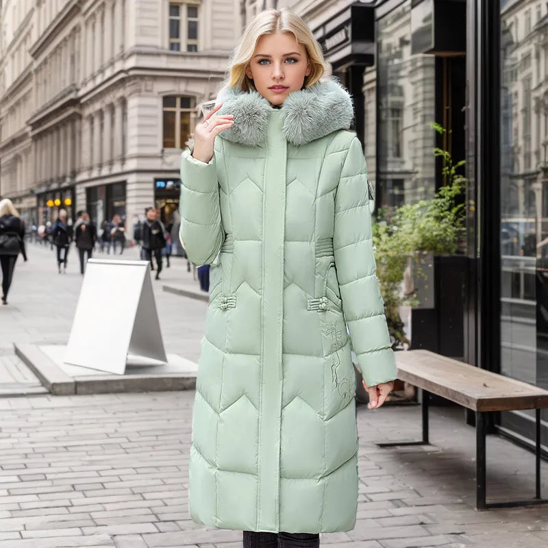 Valenzora - Long Slim Winter Coat