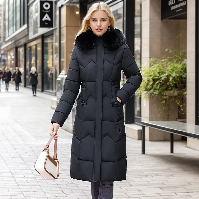 Valenzora - Long Slim Winter Coat