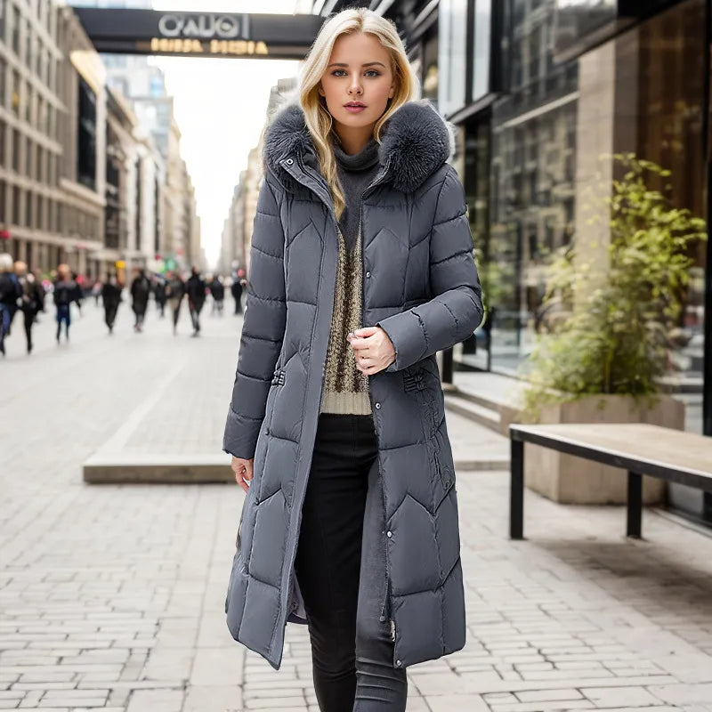 Valenzora - Long Slim Winter Coat