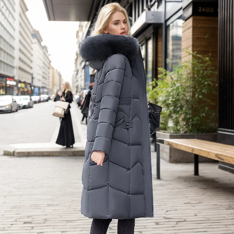 Valenzora - Long Slim Winter Coat