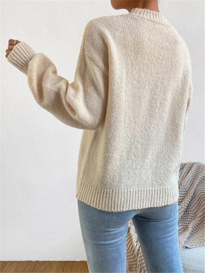 Valenzora | Stylish long-sleeved autumn sweaters for women
