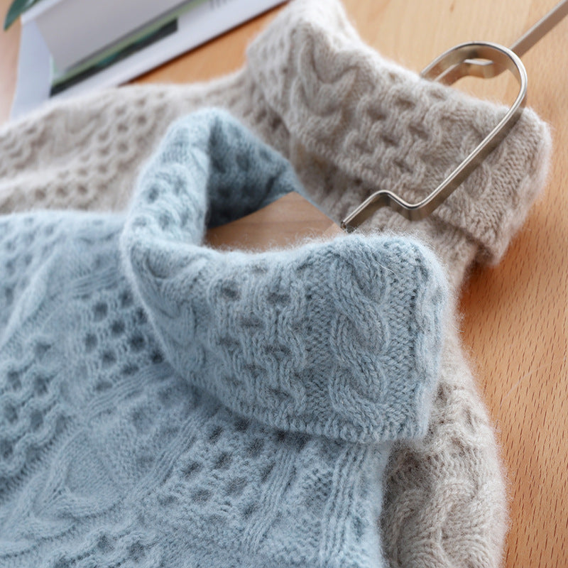 Valenzora | Women's cashmere turtleneck sweater