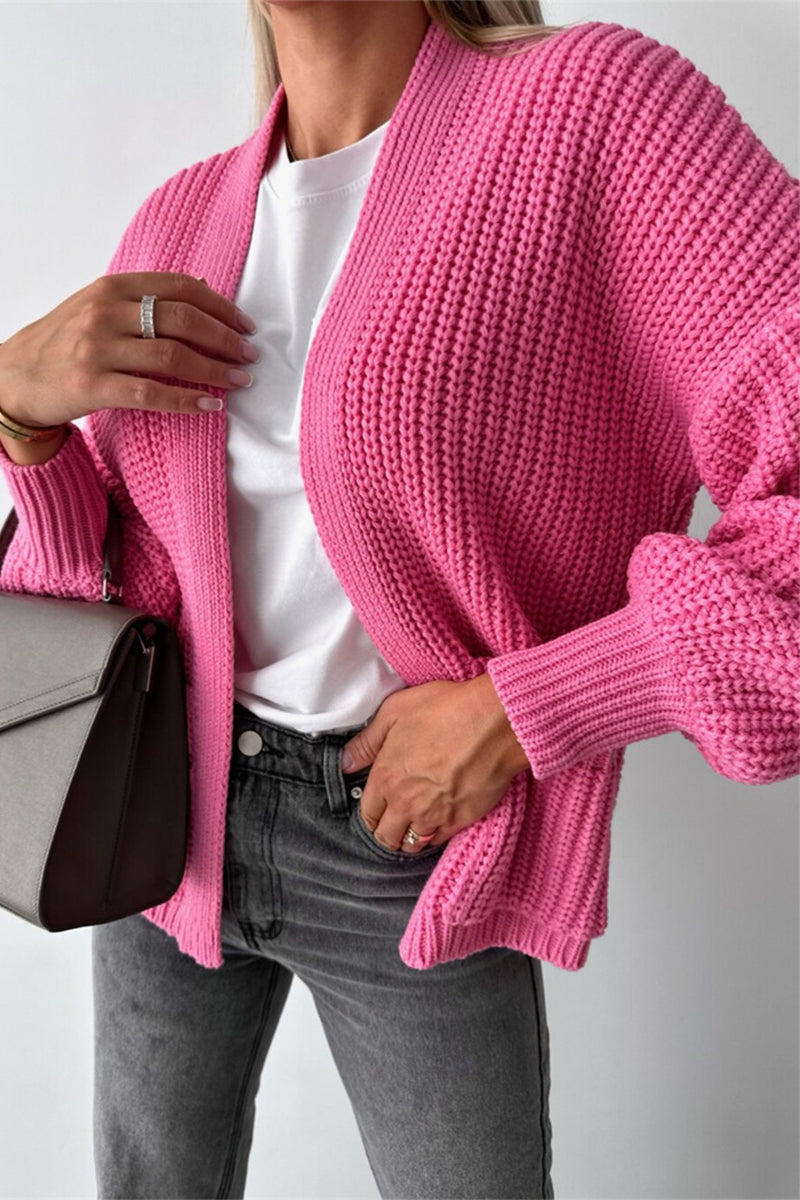 Valenzora | Casual pocket-woven V-neck outerwear - 5 colours