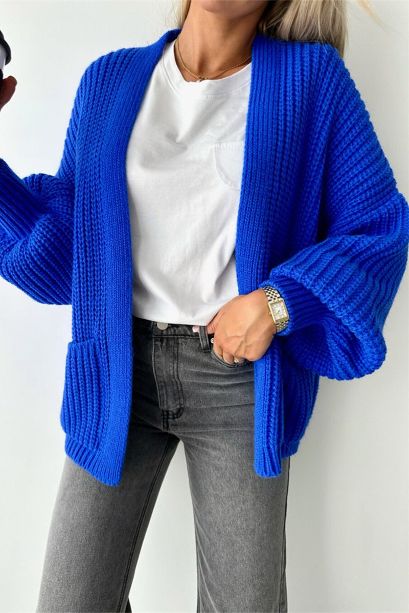 Valenzora | Casual pocket-woven V-neck outerwear - 5 colours