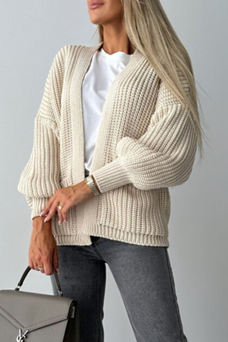 Valenzora | Casual pocket-woven V-neck outerwear - 5 colours