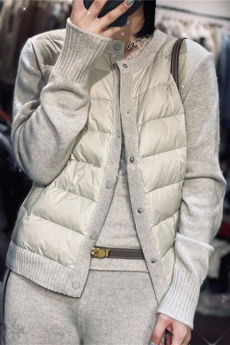 Valenzora | Freizeit-Daunenjacke für Damen, Grau