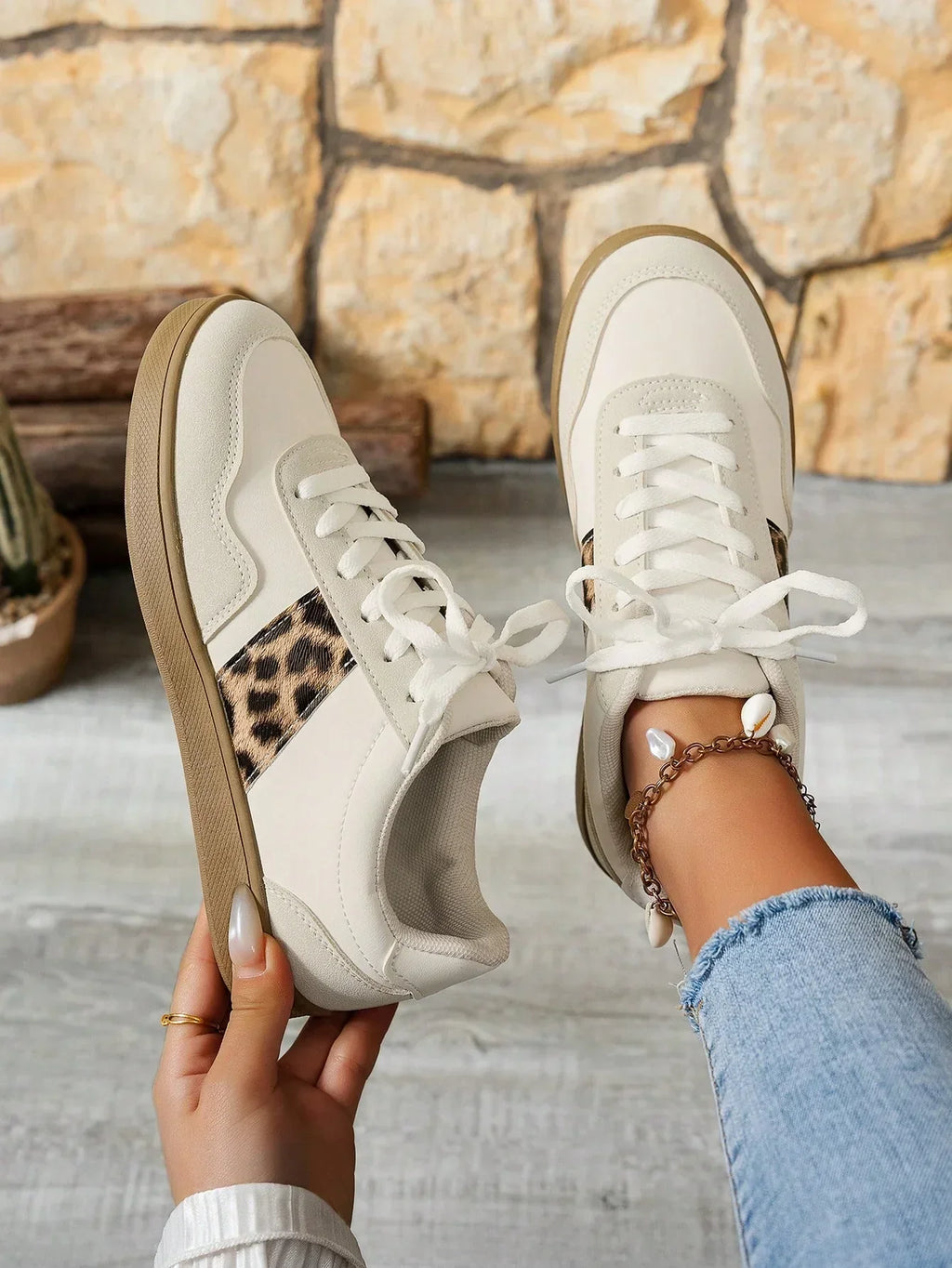 Valenzora | Schuhe mit Leopardenmuster