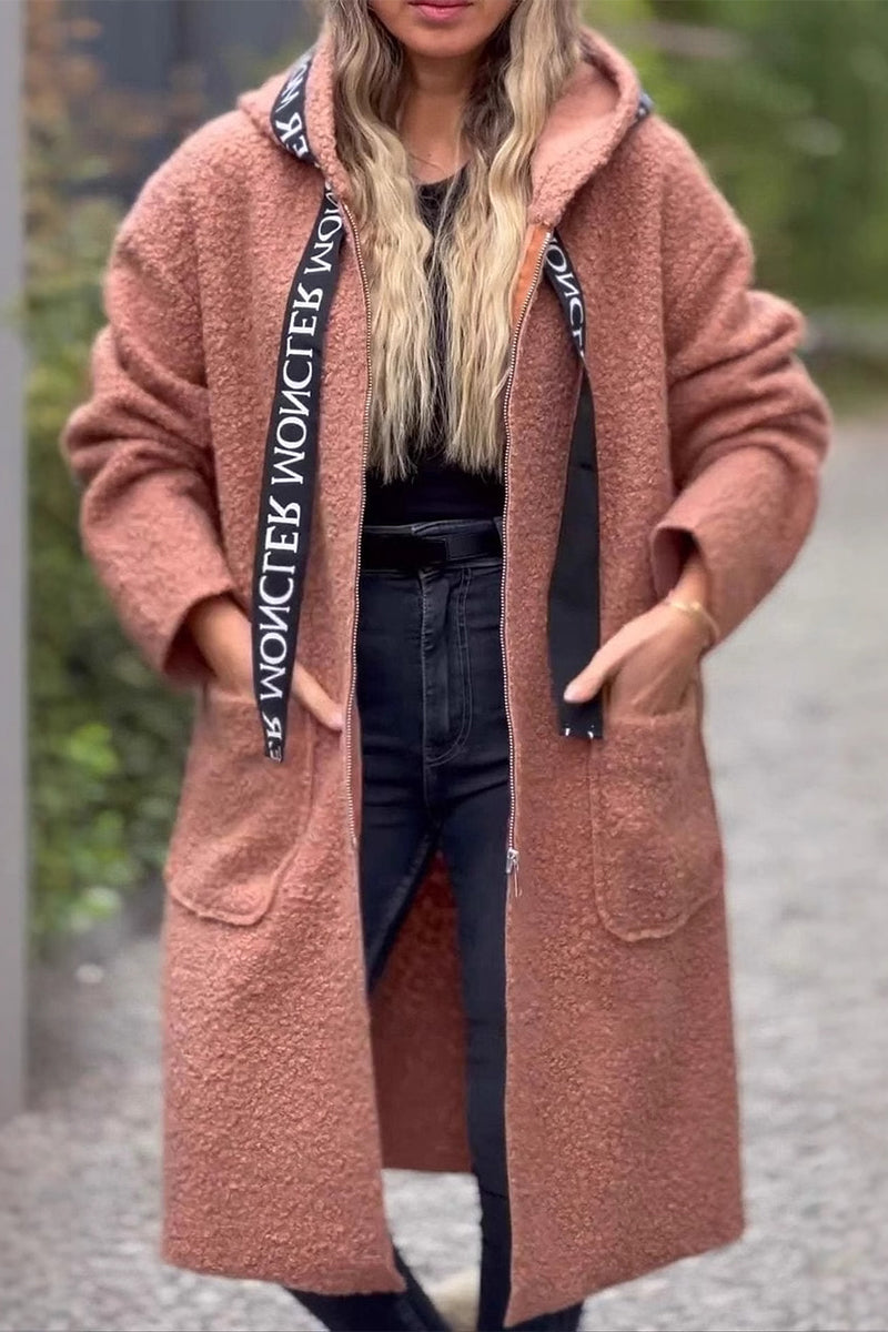 Valenzora | Casual Patchwork Zippered Hooded Jacket with Pockets - 6 Colors