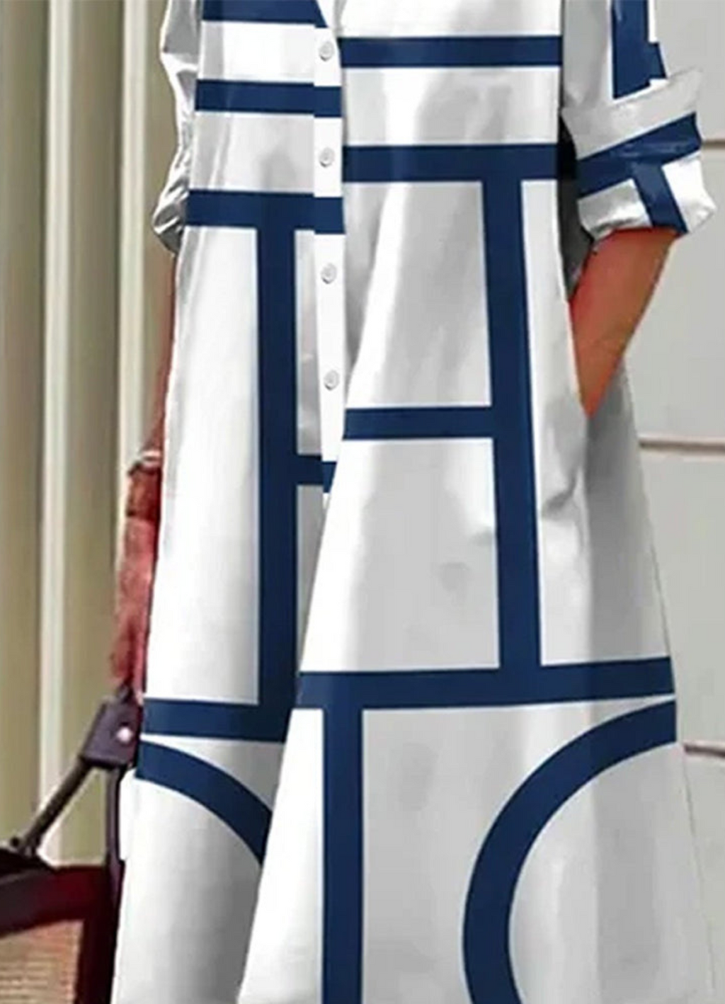 Valenzora | Elegantes Übergrößen-Shirt für Damen für Abendveranstaltungen Midi