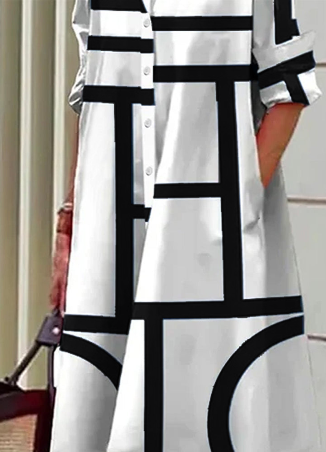 Valenzora | Elegantes Übergrößen-Shirt für Damen für Abendveranstaltungen Midi