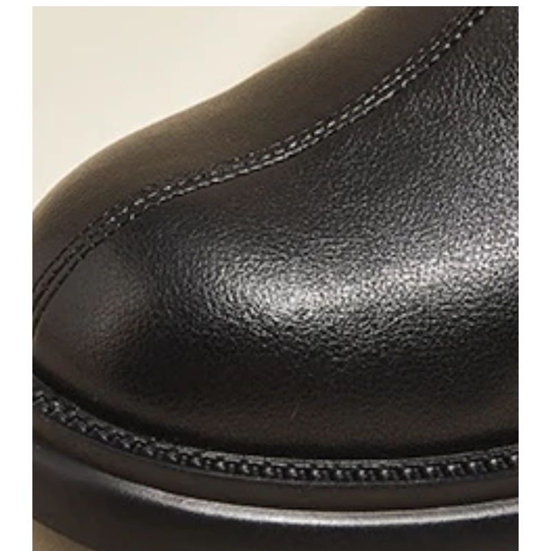 Valenzora | Women's Leather Ankle Boots with Back Zipper and Low Heel