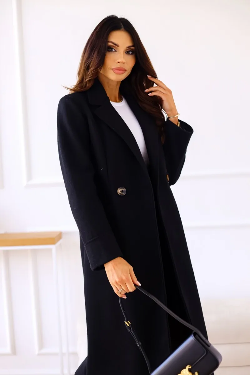Valenzora | Klassischer langer Trenchcoat mit