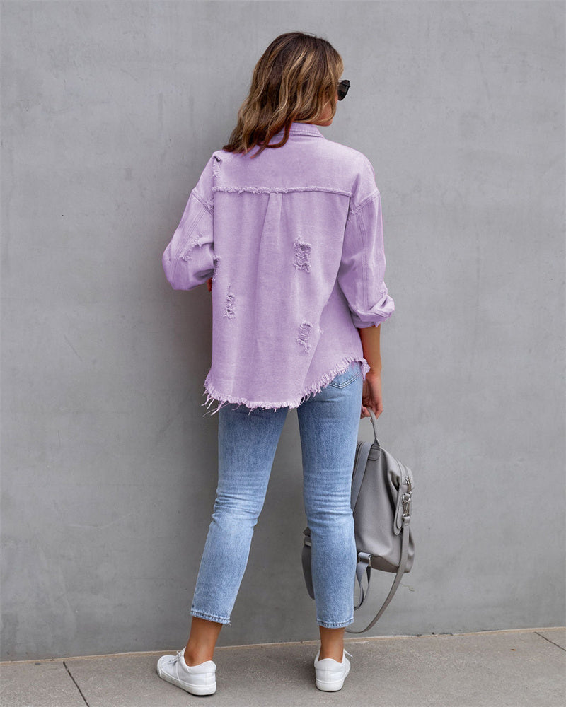 Valenzora | Stylische Jeansjacke für Damen