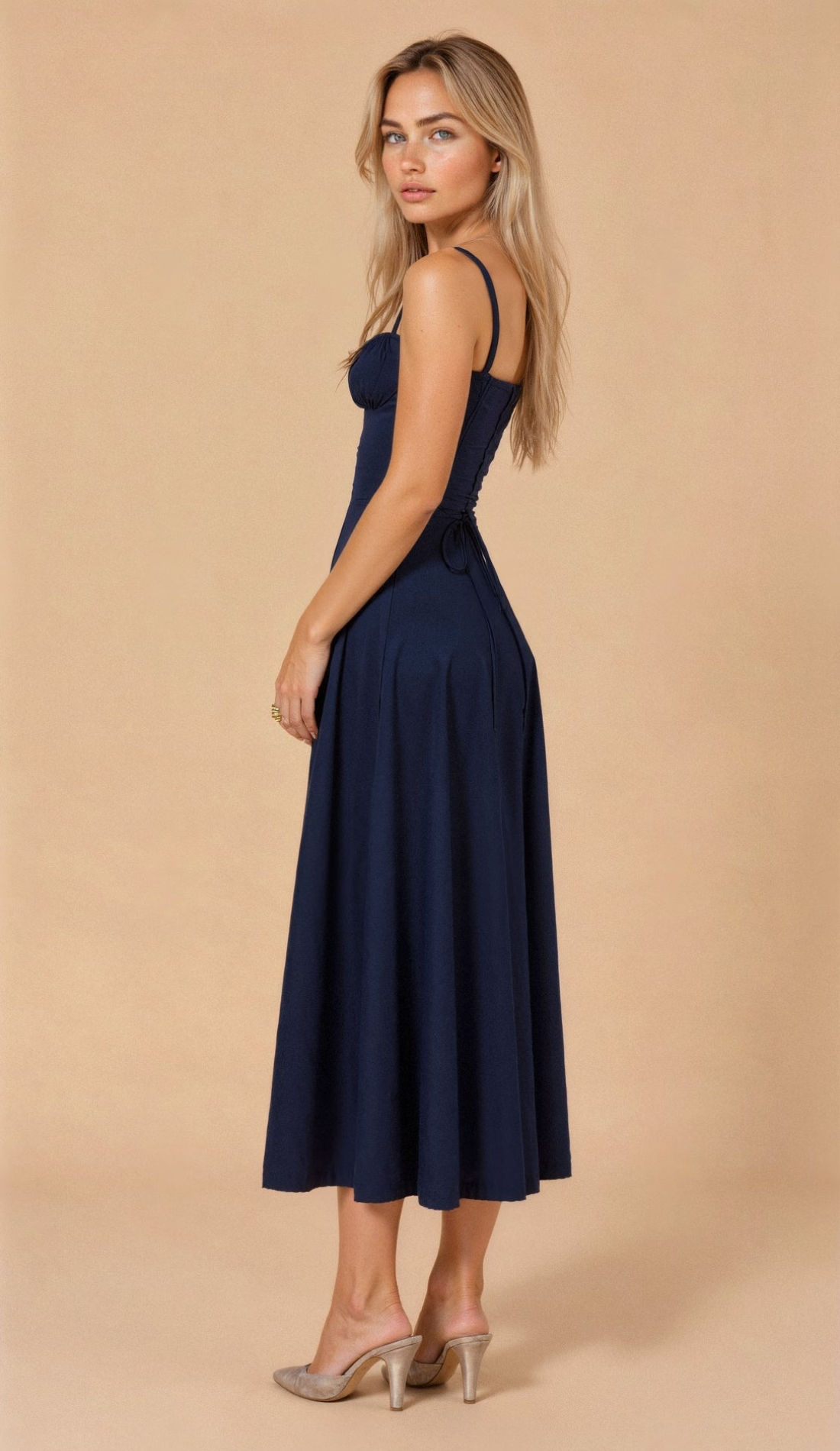 Valenzora | Geblümtes Midikleid für Damen