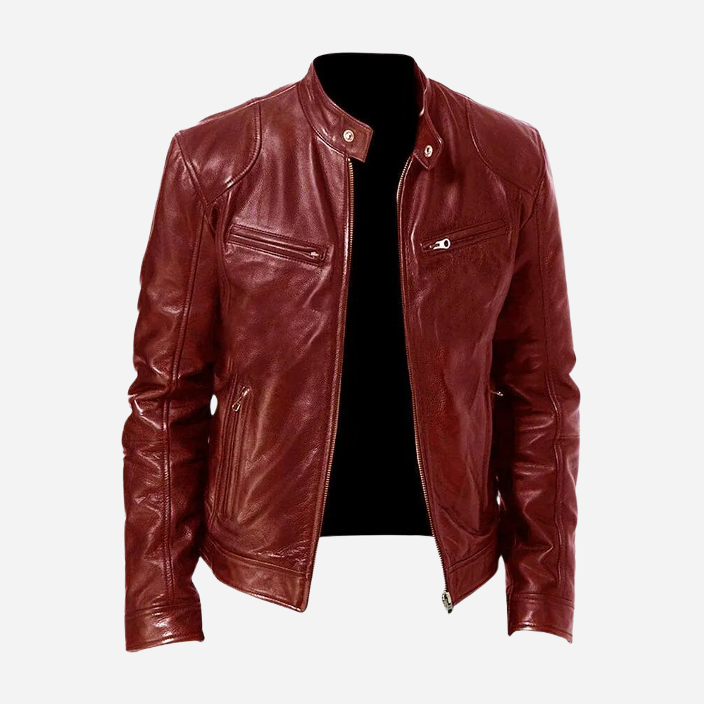 Valenzora | Stylische Motorrad-Lederjacke