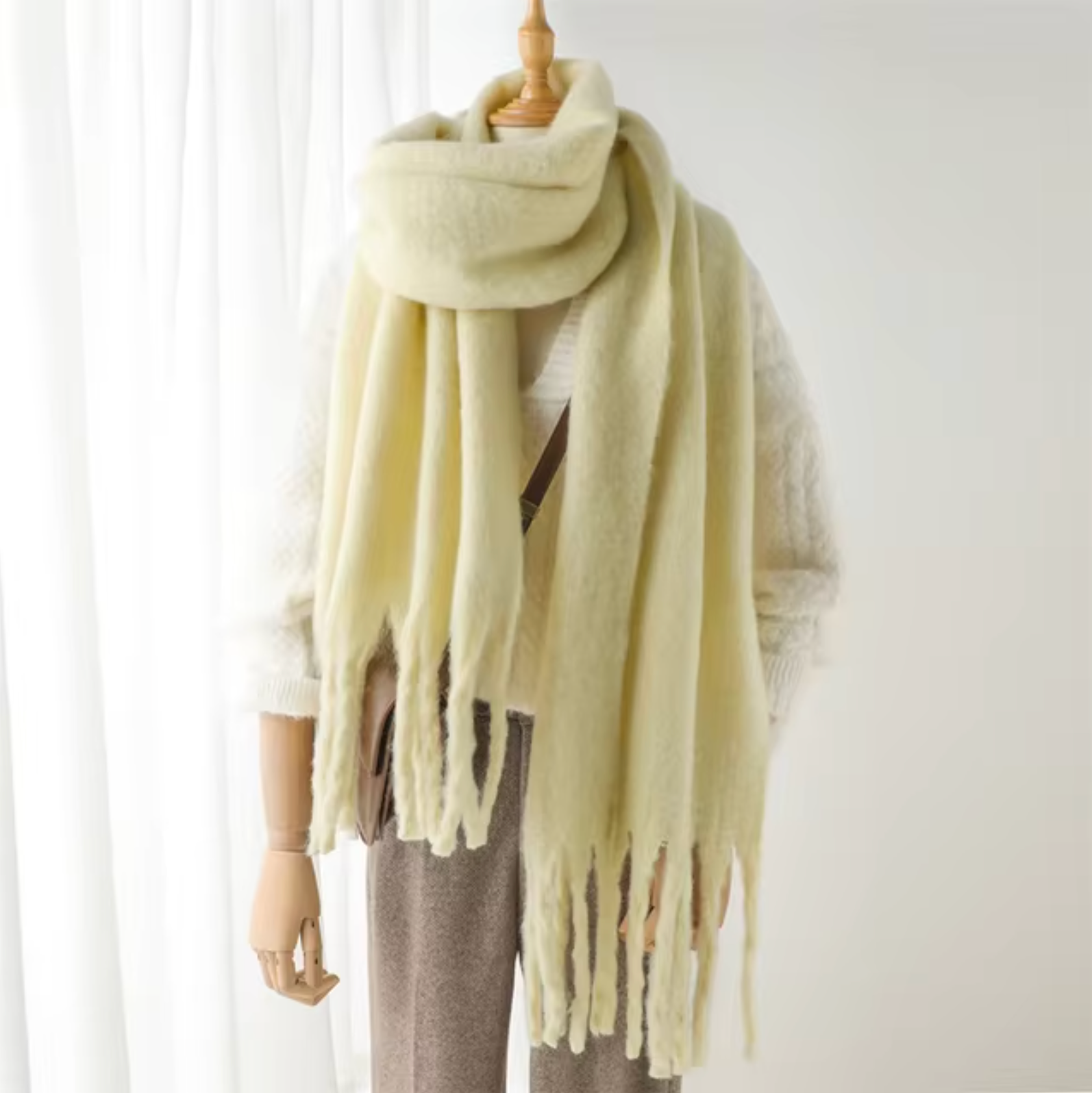 Valenzora | Cashmere winter scarf