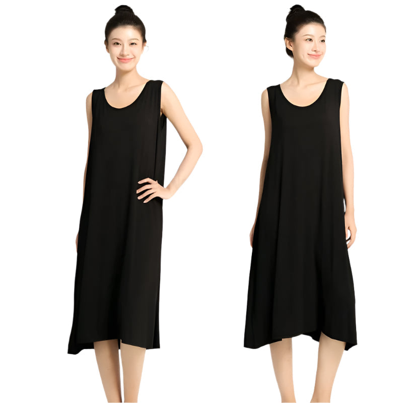 Valenzora | Sleeveless nightgown, soft material