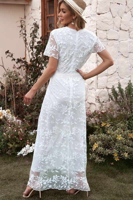 Valenzora | Maxikleid aus Spitze