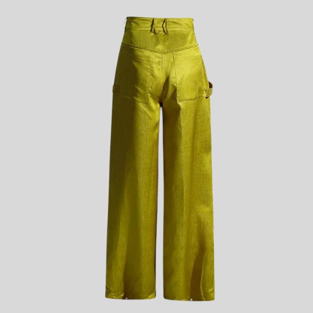 Valenzora | High-Waist Cargo Hose mit Gürteldetail