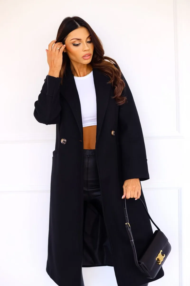 Valenzora | Klassischer langer Trenchcoat mit