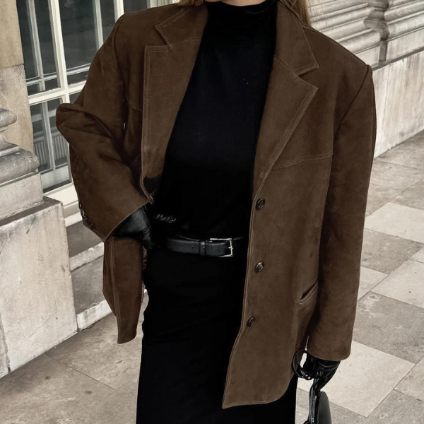 Valenzora | Luxury Suede Women's Jacket