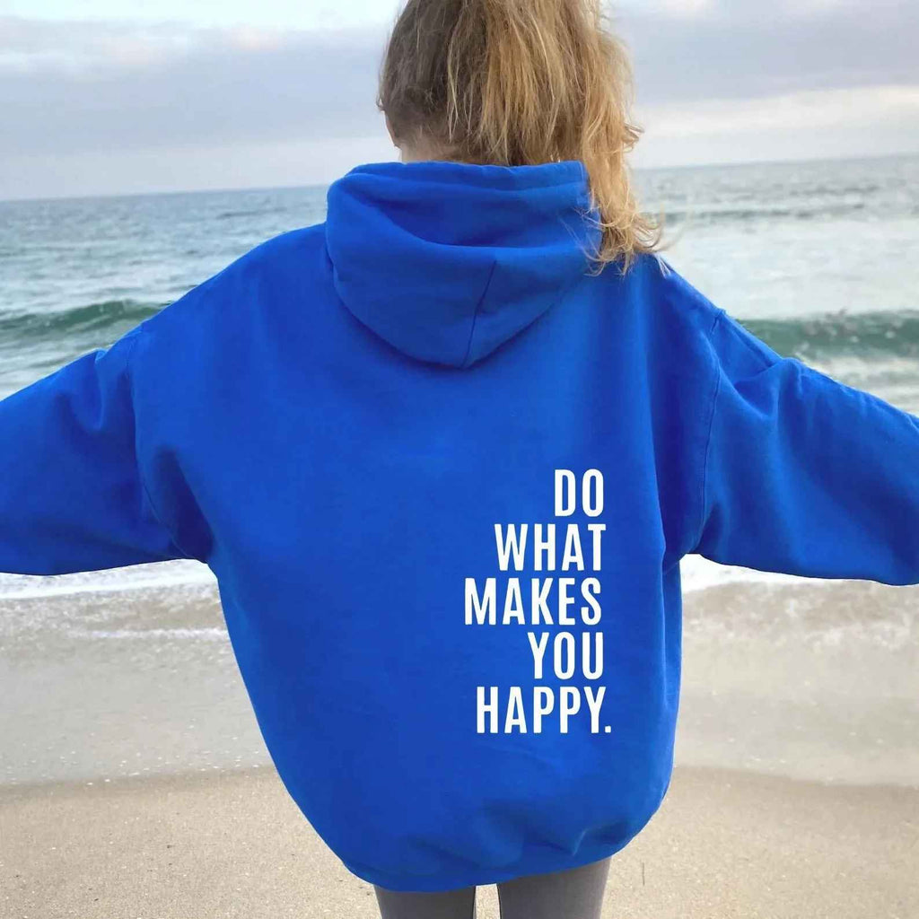 Valenzora – Damen-Kapuzenpullover – Lässiger Streetstyle mit Schriftzug
