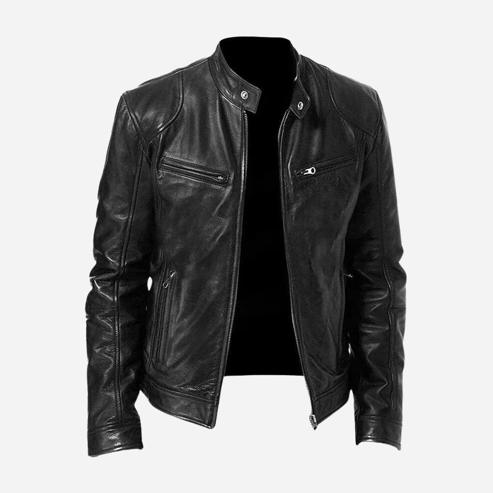 Valenzora | Stylische Motorrad-Lederjacke